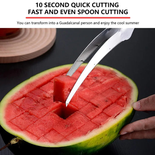 Watermelon Cutting Machine Summer Watermelon Slicer Dirty Hand Multifunctional Slicer for Melon Kitchen Tools