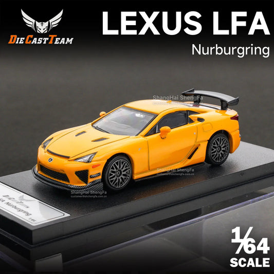 Dct 1:64 Lexus Lfa Nürburgring Edition Simulation Alloy Car Model Toy Collectible Ornament Gift