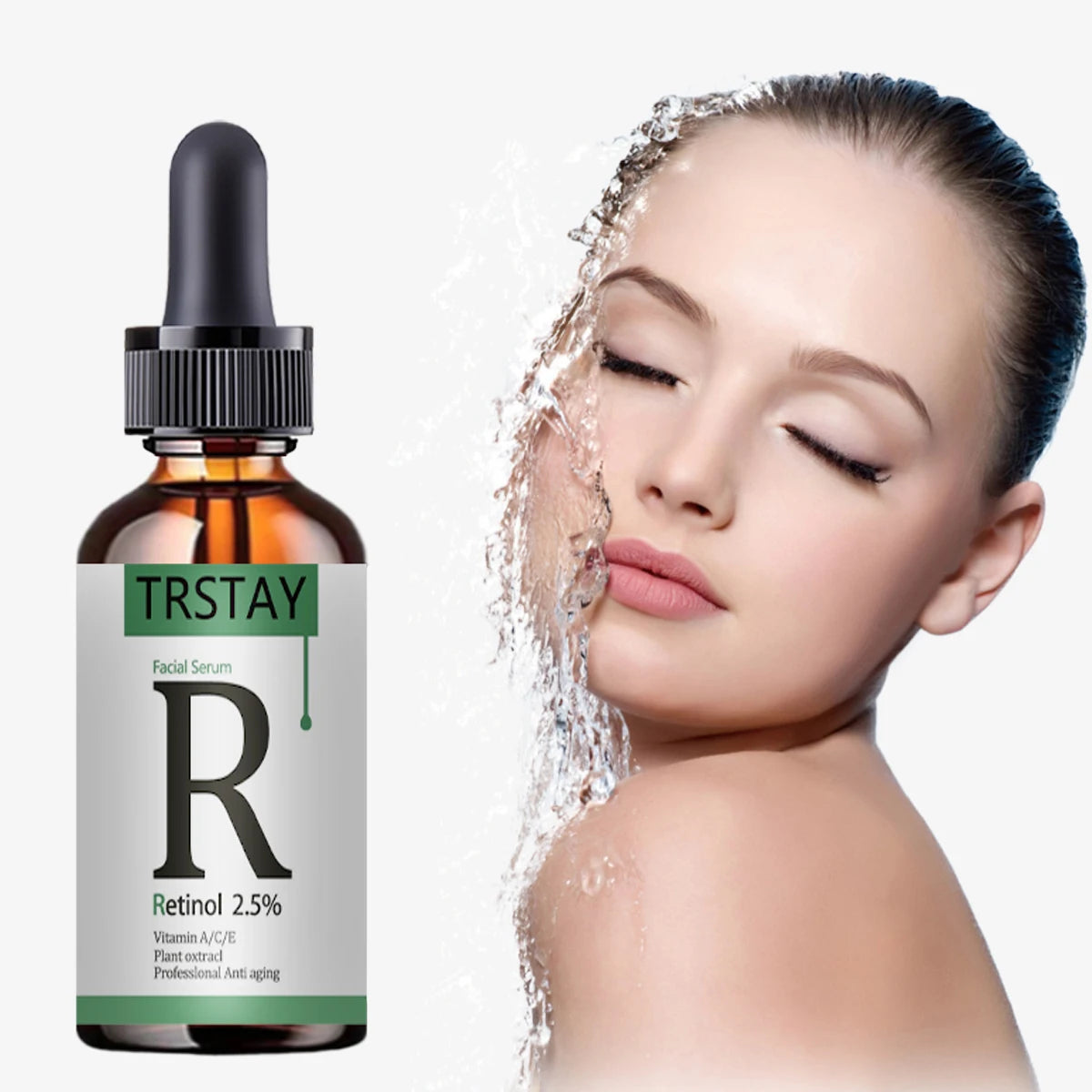 Retinol 2.5% Vitamin C/A Facial Wrinkle Alleviating essence Remove Dark Spot Collagen Brightening Facial essence