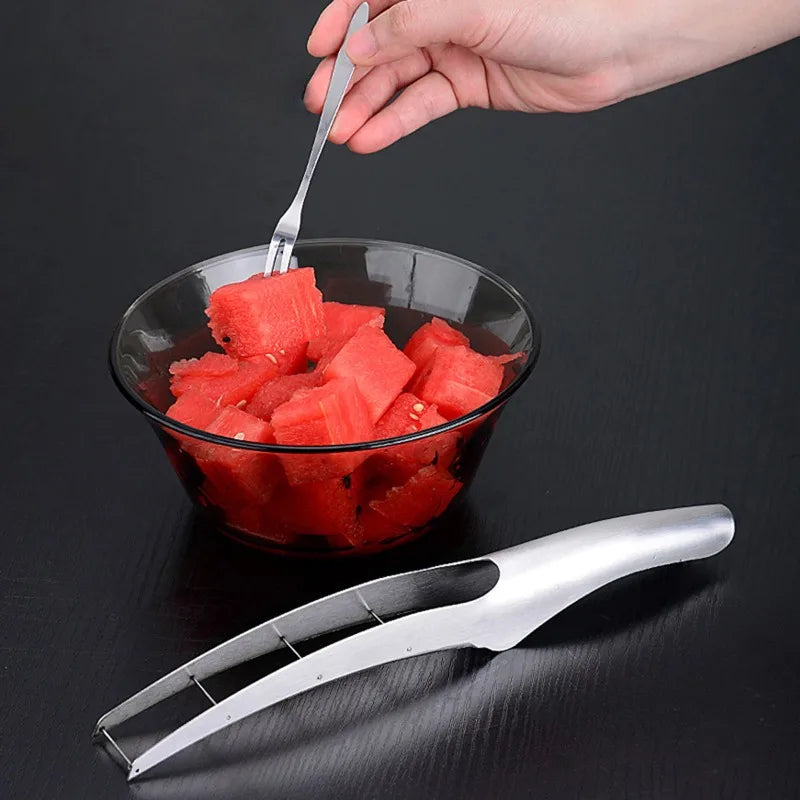 Watermelon Cutting Machine Summer Watermelon Slicer Dirty Hand Multifunctional Slicer for Melon Kitchen Tools