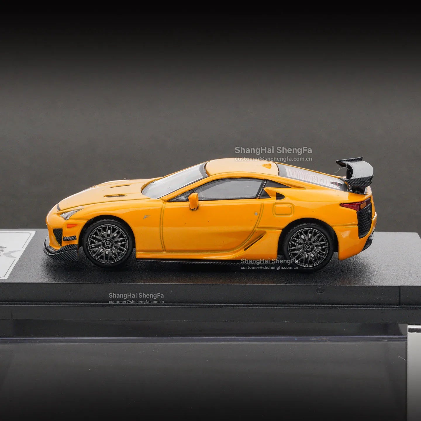 Dct 1:64 Lexus Lfa Nürburgring Edition Simulation Alloy Car Model Toy Collectible Ornament Gift