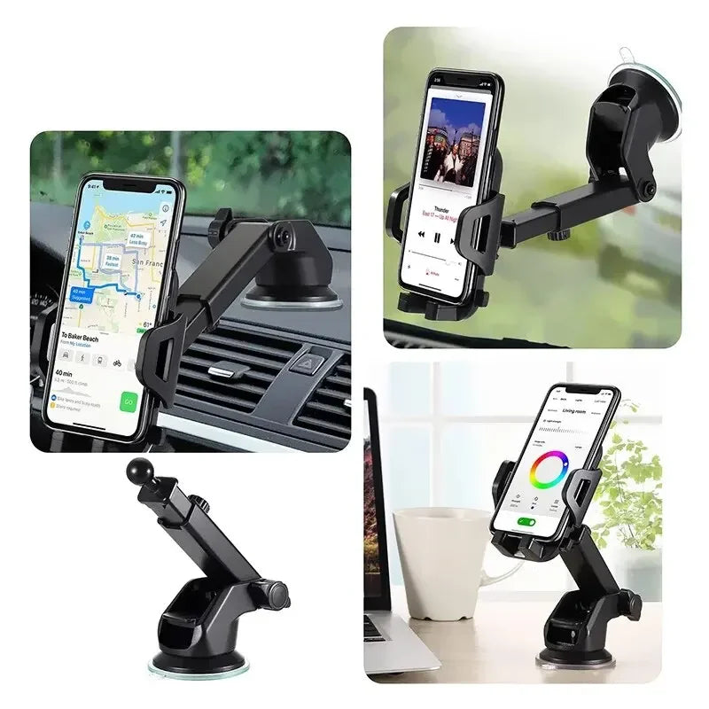 Sucker Car Mobile Phone Holder Dashboard Mount Suction Cup Support GPS Navigation Bracket in Car Universal Stand for CellPhones