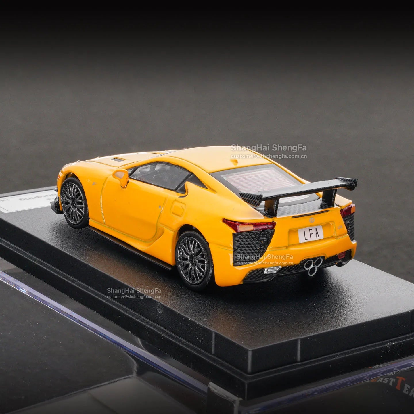 Dct 1:64 Lexus Lfa Nürburgring Edition Simulation Alloy Car Model Toy Collectible Ornament Gift