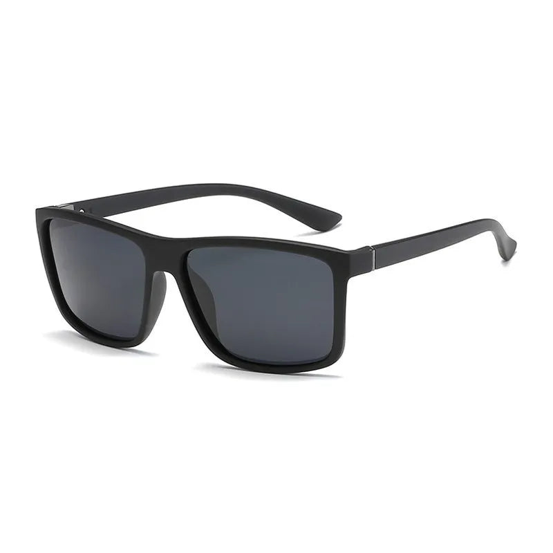 Luxury Square Vintage Polarization Sunglasses For Men Women Fashion Travel Driving Anti-glare Sun Glasses Male Eyewear UV400