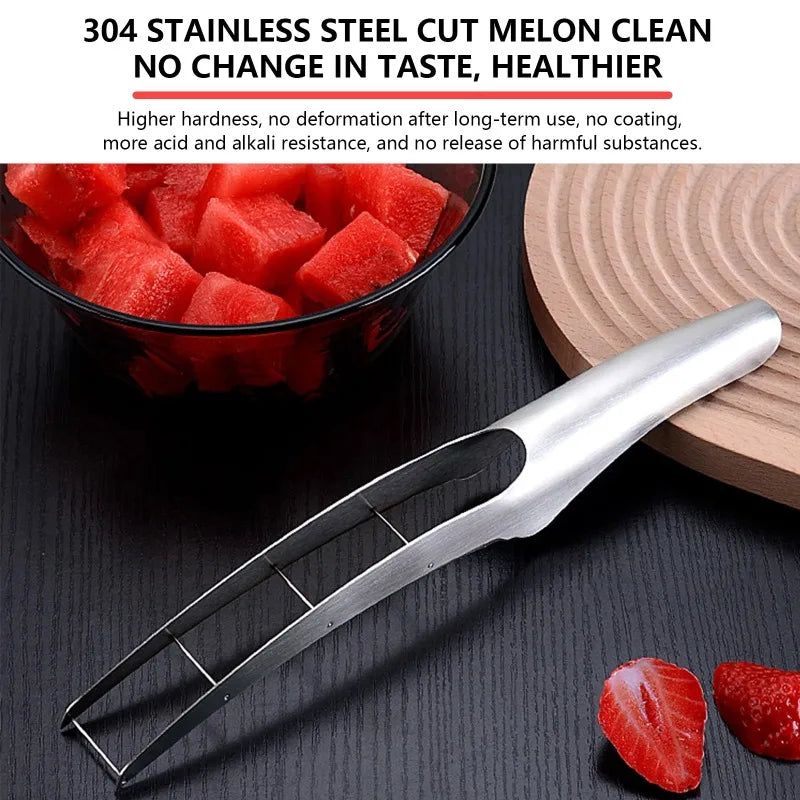 Watermelon Cutting Machine Summer Watermelon Slicer Dirty Hand Multifunctional Slicer for Melon Kitchen Tools