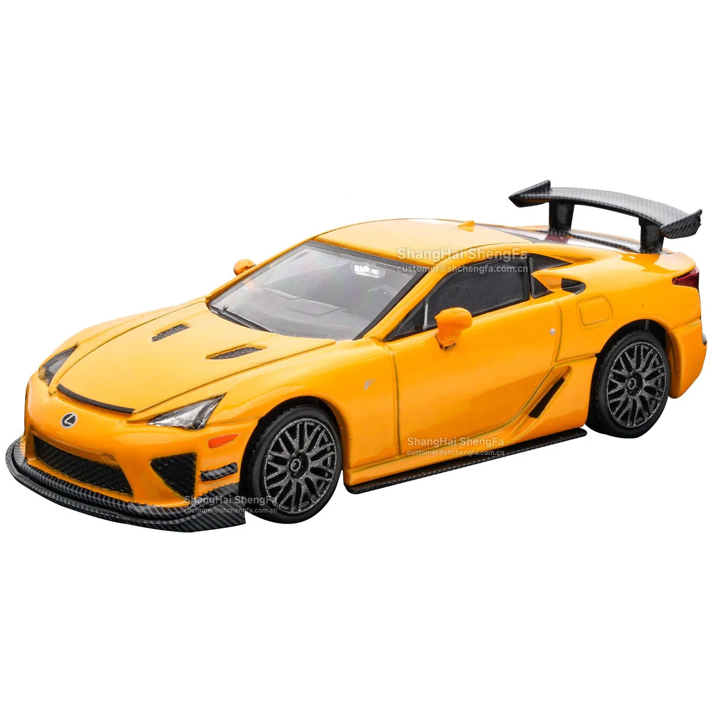 Dct 1:64 Lexus Lfa Nürburgring Edition Simulation Alloy Car Model Toy Collectible Ornament Gift